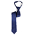 Gravata Azul Marinho de Nó Pronto com Zíper Adulto