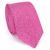 Gravata Slim Pink Textura Desenhada