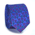 Gravata Slim Estampa Paisley Azul Royal - comprar online
