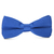 Gravata Borboleta Adulto Azul Royal Fosca Lisa BA-05014