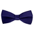 Gravata Borboleta Adulto Azul Marinho Textura Fosca BA-05024 - comprar online