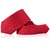 Gravata Slim Vermelha Textura Pontilhada na internet