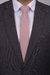 Gravata Slim Rosê Textura Pontilhada - Rechia Store - Loja de Gravatas e Acessórios