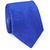 Gravata Slim Azul Royal Textura Listrada
