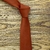 Gravata Slim Terracota Textura Fosca - Rechia Store - Loja de Gravatas e Acessórios
