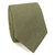 Gravata Slim Verde Militar Textura Pontilhada