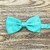 Gravata Borboleta Infantil Verde Tiffany Textura Acetinada BI-01029 - comprar online