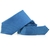 Gravata Slim Azul Turquesa Textura Pontilhada - comprar online