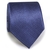 Gravata Tradicional Azul Puro Textura Listrada