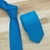 Gravata Slim Azul Turquesa Textura Fosca - Rechia Store - Loja de Gravatas e Acessórios