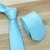 Gravata Slim Azul Bebê Textura Listrada na internet
