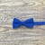 Gravata Borboleta Adulto Azul Royal Fosca Lisa BA-05014 - comprar online