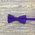 Gravata Borboleta Infantil Roxa Textura Fosca BI-05006 - comprar online
