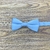 Gravata Borboleta Infantil Azul Serenity Textura Fosca BI-05019 - comprar online
