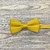 Gravata Borboleta Infantil Mostarda Textura Fosca BI-05020 - comprar online