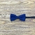 Gravata Borboleta Infantil Azul Marinho Textura Fosca BI-05024 - comprar online