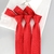 Gravata Slim Vermelha Textura Listrada na internet