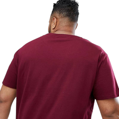 Camiseta Básica Vinho Plus Size - comprar online
