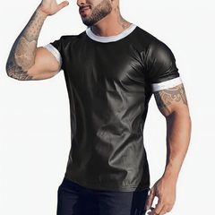 Camiseta Slim Cirrê com Detalhe - comprar online