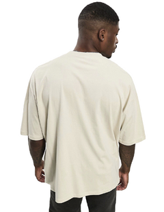 Camiseta Oversized Bege Stecchi - comprar online