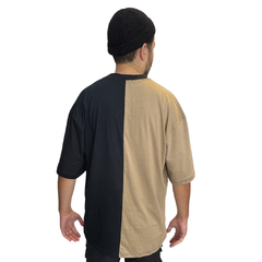 T-shirt Oversized Two Colors Black and Brown - comprar online