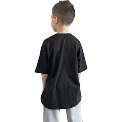 Camiseta Oversized Kids Black na internet