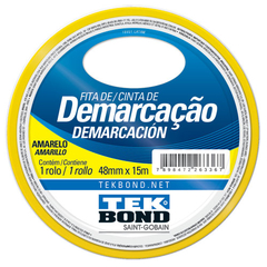 FITA DEMARCACAO TEKBOND 48MMX15M CORES KIT C/5UN