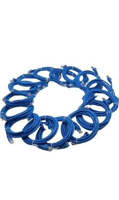 PATCH CORD CAT5 RJ45 2.5MT (AZUL) - 250UN