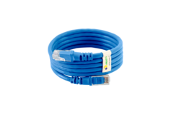 PATCH CORD CAT.6 UTP 100% COBRE - 1,5M - AZUL