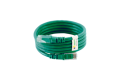 PATCH CORD CAT.6 UTP - 1,5M - VERDE - KIT 10UN