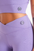 Short cintura cruzada lila