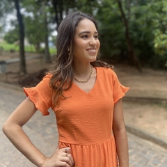 Vestido Karol (Laranja) na internet