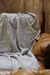 Manta Decorativa Tweed Tingimento Natural - Cinza na internet