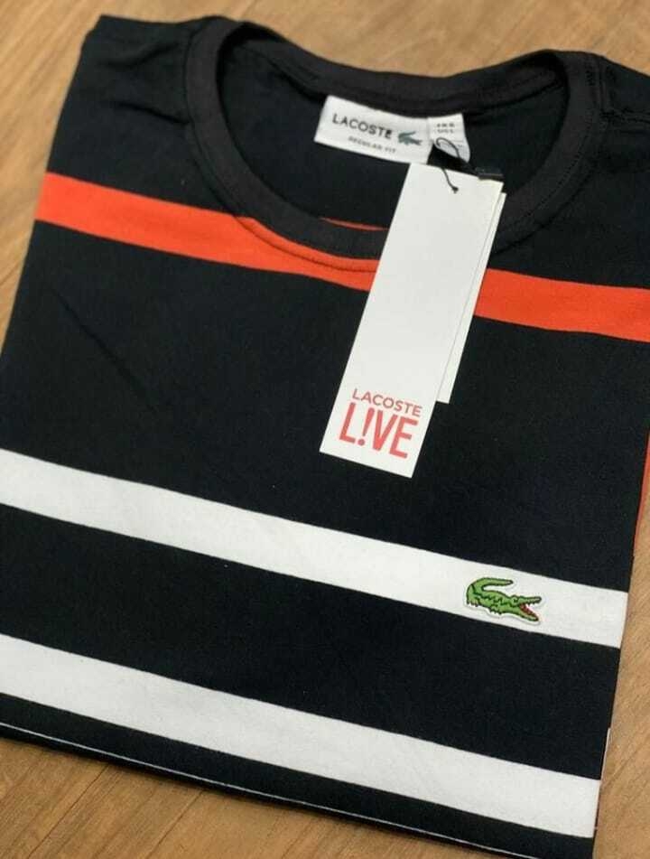 Kit 10 Camisetas Lacoste Peruana | Masculino | Atacadão Moda Vest