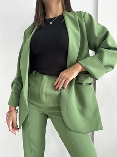 Blazer Olivia verde - comprar online