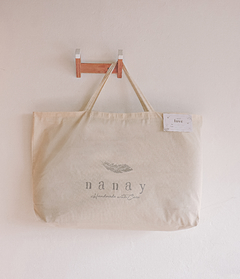 BOLSA DE TELA PARA REGALO - Nanay «Handmade with care»