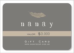 Gift Cards Nanay