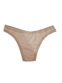 Calcinha Tanga Duhellen Bege 0937 - DUH INTIMATES