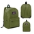 Mochila Ls&D Lisa Unisex 16" Verde (10.1200) - Clips Librería