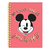 Cuaderno Mickey Mouse 16 X21 Espiral Tapa Dura 80 Hjs - comprar online