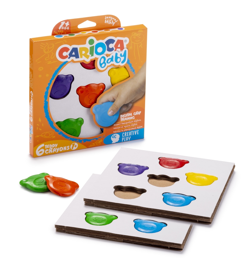 Crayon Carioca Baby Teddy X 6 42956