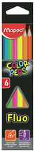 Pinturitas Maped Color Pep's Fluo X 6 - comprar online