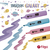 Resaltador Filgo Pastel Galaxy X 4 Unidades - tienda online