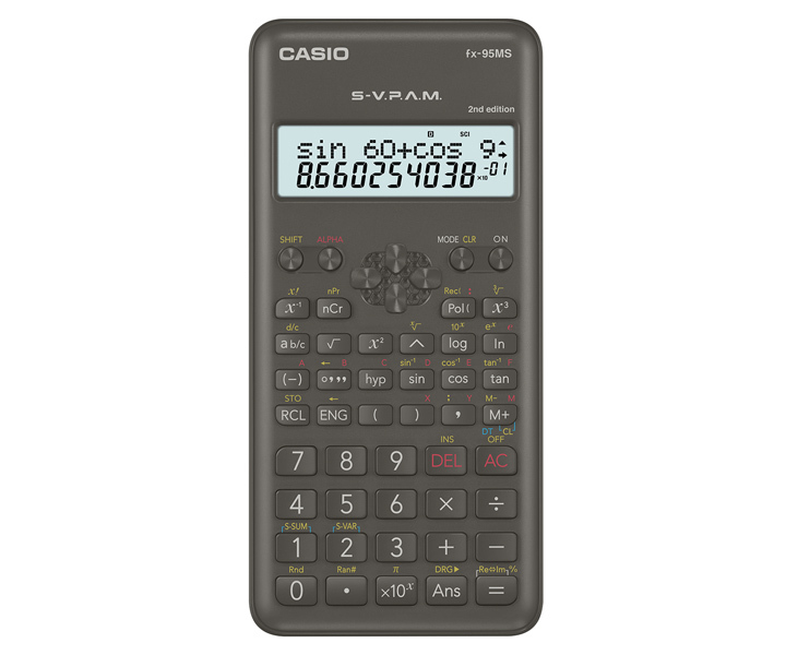 Calculadora Casio Fx 95 Ms Cientifica 244 Funciones