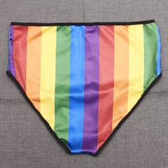 Bombacha de tiro medio de Lycra - Arcoiris LGBT+ - comprar online