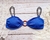 Bandeaux Joyita Texturada Azul Francia - Marina Martorell Swimwear