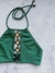 Top Argollas Verde Jade - Marina Martorell Swimwear