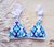 Triángulo Dominique Azul - comprar online