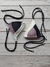 Triángulo Trío Negro Púrpura y Natural - comprar online