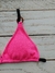Triángulo Texturado Rosa Flúo Elástico - Marina Martorell Swimwear